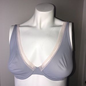 Victoria's Secret Pink Lace Unlined Demi B…